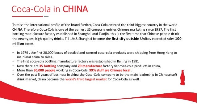 coca cola mode of entry in india market planning of coca cola in india